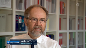 Achim Tiffe am 22.07.23 in der tagesschau